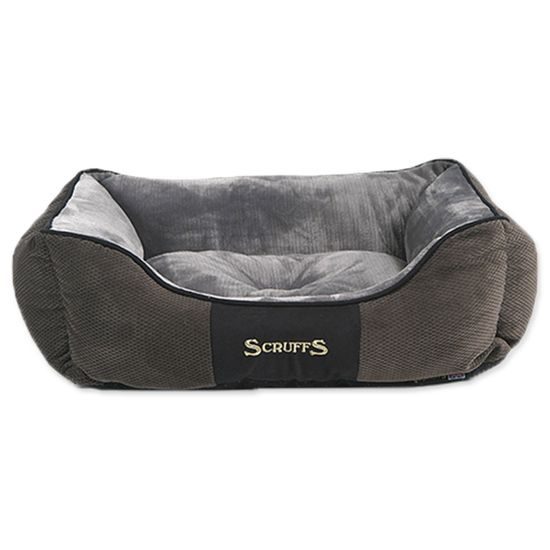 Scruffs Pelech Chester Box Bed šedý M 60x50cm