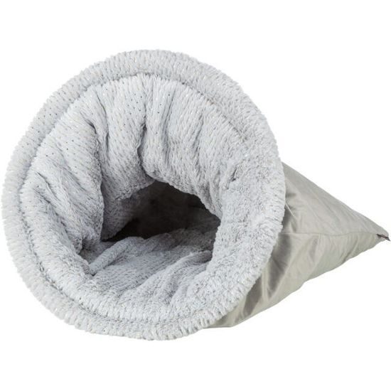 Trixie Vánoční sametový vak LIVIA Soft ø 40 × 60 cm šedá