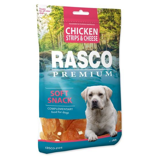 Rasco Premium Pochoutka kuře se sýrem plátky 80g