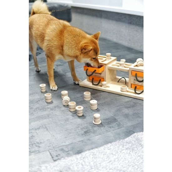 My Intelligent Pets Dřevěný hlavolam Two Towers/obtížnost 1-4