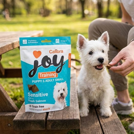Calibra Dog Joy Training Snacks Puppy & Adult Small Fresh Salmon 150 g