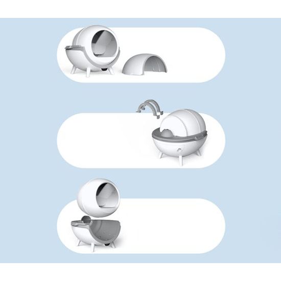 Petwant Cat toilet automatická toaleta pro kočky