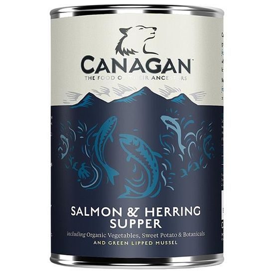 Canagan Canagan Dog konzerva Losos a Sleď 400 g