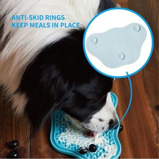 PetDreamHouse lízací podložka Paw Lick Pad světle modrá