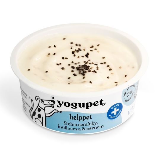Yogupet Jogurt pro psy Helppet s ženšenem