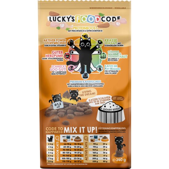 Lucky Lou Adult Geflügel & Ente s kachním 340 g