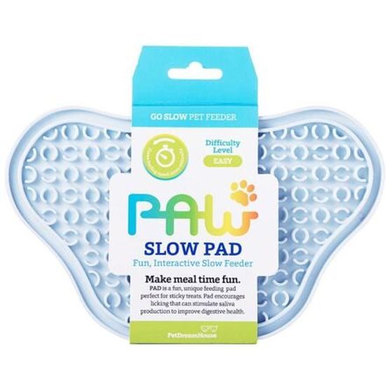 PetDreamHouse lízací podložka Paw Lick Pad světle modrá