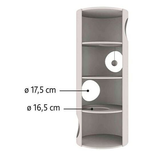 Trixie Škrabací válec pro kočky TOWER EDOARDO šedo/krémový 100cm