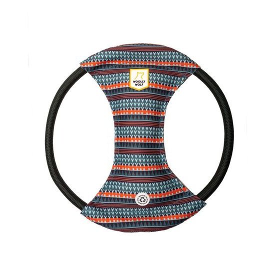 Woolly Wolf Woodland Squeaky Frisbee