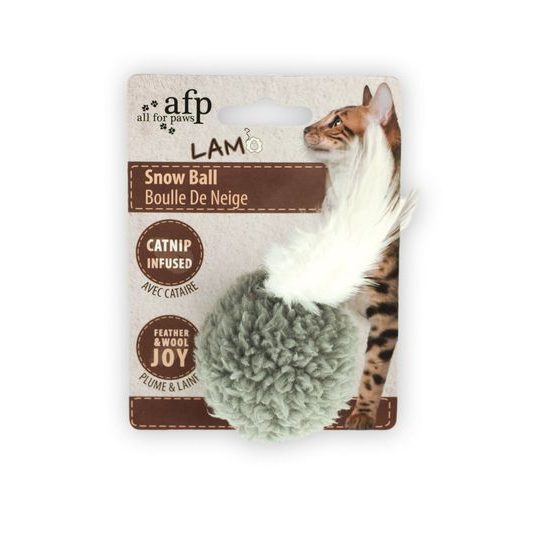 AFP Vlněná kulička Lamb se zvukem se šantou