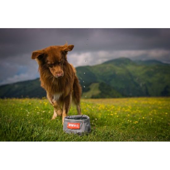 Aminela Cestovní miska šedá 1,5l