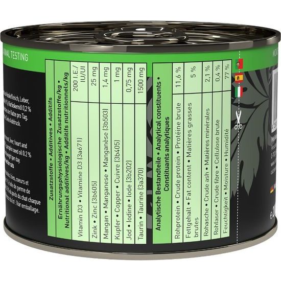 Catz finefood Konzerva CF Purr No.123 s koňským masem 200 g