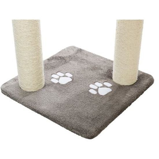 Trixie Škrabadlo ALTEA 3 podesty 117cm/ø9cm platinově šedá