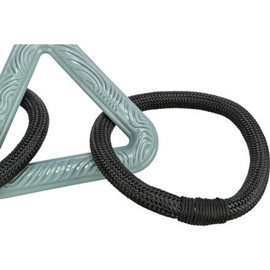 Trixie CityStyle přetahovadlo trojúhelník s kruhy 44cm TPR/lano