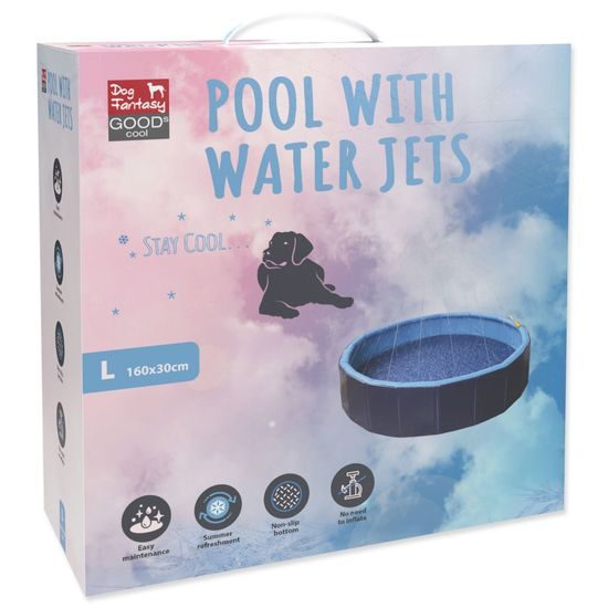 Dog fantasy Bazének s vodními tryskami 160x30cm