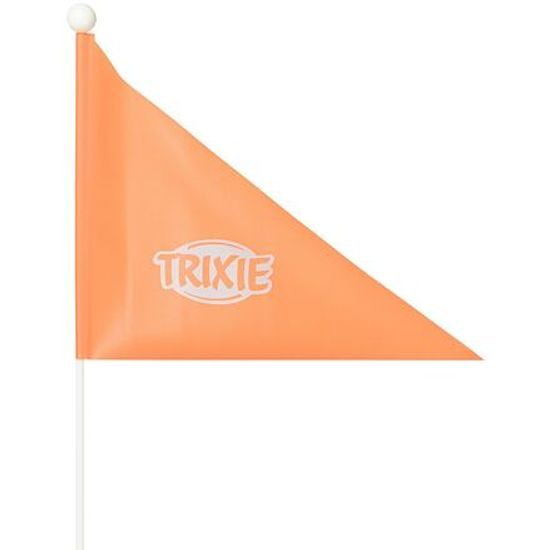 Trixie Vozík za kolo šedá/šalvějová