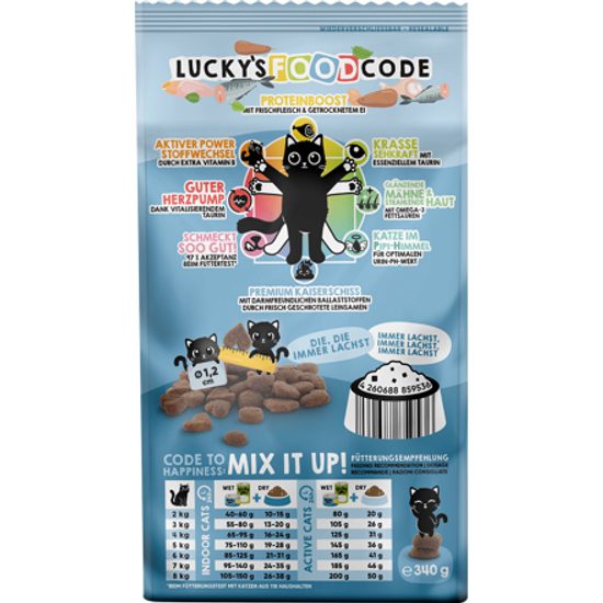 Lucky Lou Adult Geflügel & Lachs s lososem 340 g