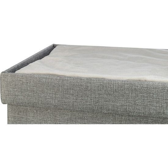 Trixie Jeskyně KIMY skládací 2 patra 76x72x37 cm světle šedá