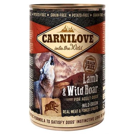 Carnilove WM konzerva Lamb & Wild Boar Grain Free 400 g