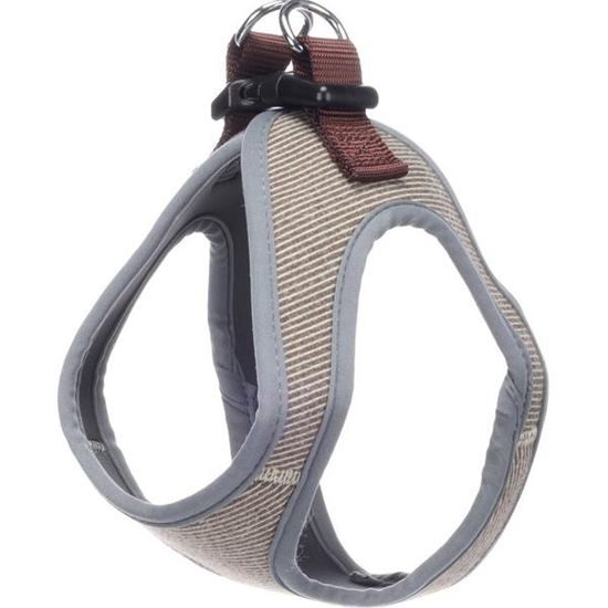 Flamingo Postroj textil Herbert světle hnědý M