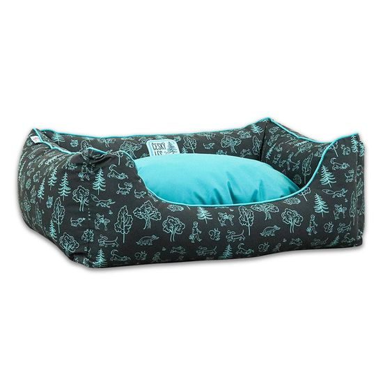 Akinu ČESKÝ LES pelech XL 110x80 cm nebeská modrá