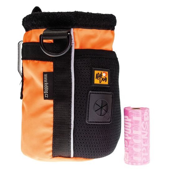 KidDog Multifunkční pamlskovník KidDog 3 v 1 neonově oranžová