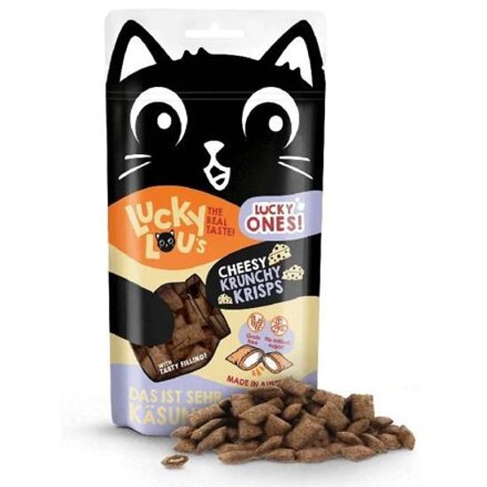 Lucky Lou Lucky Ones Krunchy Krisps Kuře a sýr 60 g
