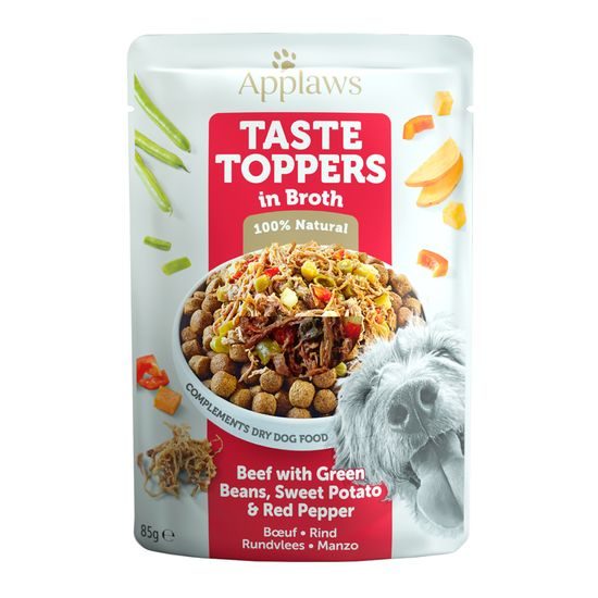 Applaws kapsička Dog Taste Toppers Broth