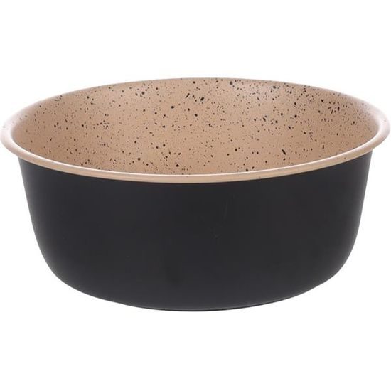 Flamingo Miska nerez Dimi černá 1,93l