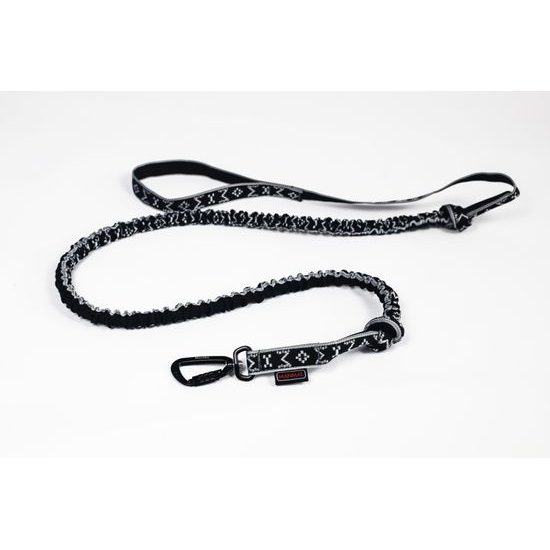 Manmat CELOODPRUŽENÁ šňůra s ALU karabinou