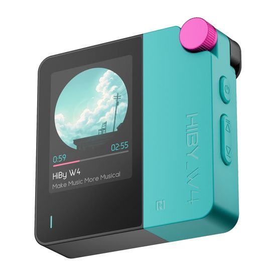 HiBy W4 - türkiz színű