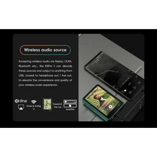 HiBy R3 PRO II - fekete