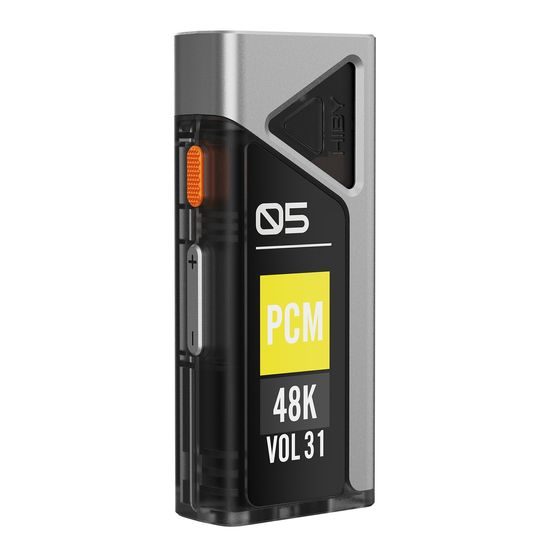 HiBy FC5 kijelzővel - ezüst