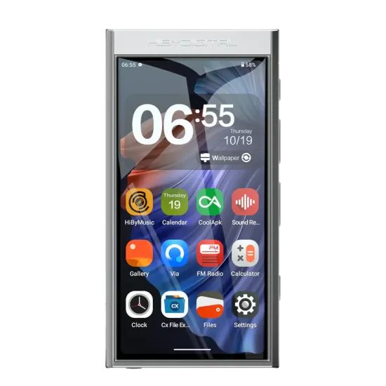 HiBy M300 - 128 GB, ezüst