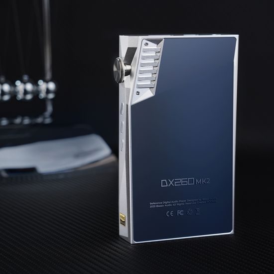 iBasso DX260 MKII - ezüst és kék