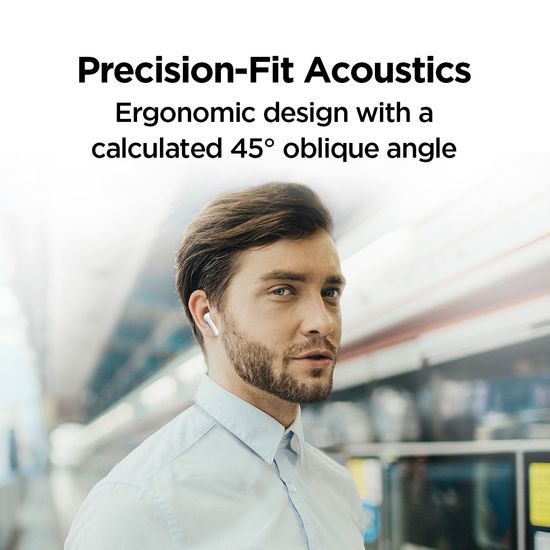 1More True Wireless ANC Q20 - fehér