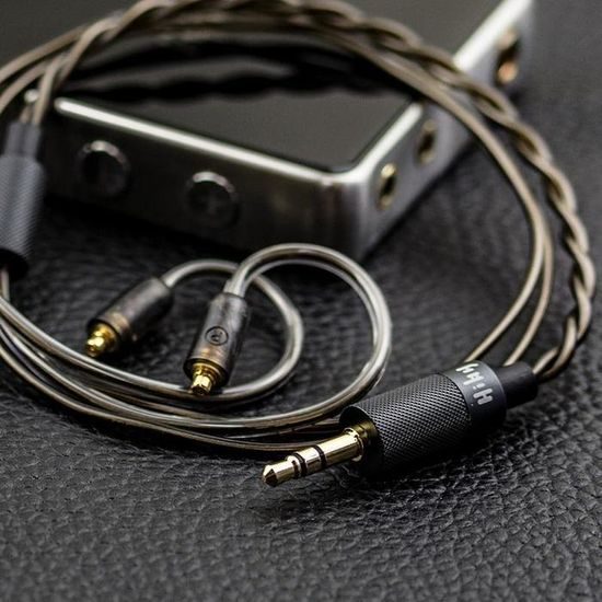 HiBy rövid kábel MMCX, Jack 3.5 mm