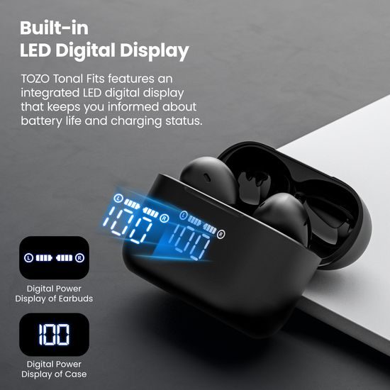 TOZO Tonal Fits - fekete
