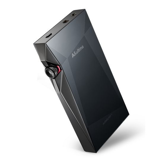 Astell&Kern A&ultima SP4000 - fekete