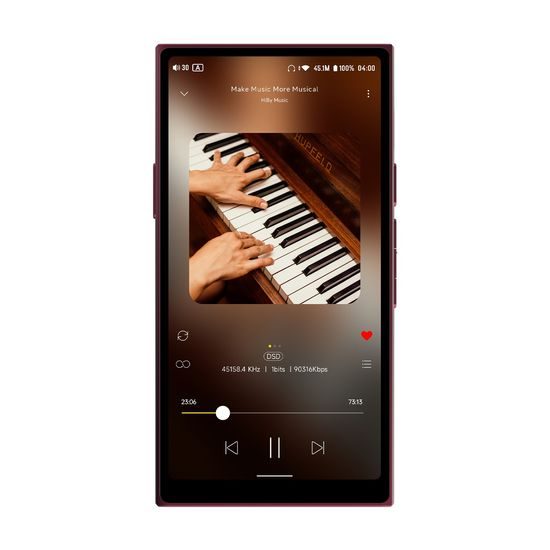 HiBy R8 II Aluminium - piros