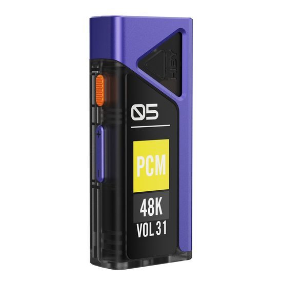 HiBy FC5 kijelzővel - lila