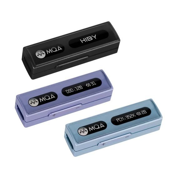 HiBy FC3 kijelzővel - fekete