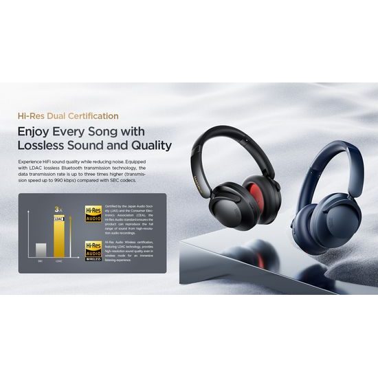 1More SonoFlow PRO HQ51 - matt szürke