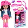 Panenka brunetka Honey Doll 30 cm s příslušenstvím