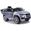 Elektrické auto BMW X6 lakovaná Stříbrná