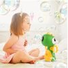Bublifuk na baterie Zelený dinosaurus