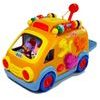 Huile Toys interaktivní autíčko pro nejmenší se zvuky Shape Sorting Bus