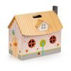 Ecotoys drevený rozkladací domček pre bábiky Little Dollhouse