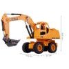 Kolový bagr na dálkové ovládání Cate s pohyblivou lžící 1:24