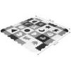 Ecotoys pěnová puzzle hrací deka Gray Puzzle 151 x 151 cm